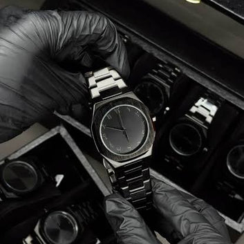 Metal Arabic Aura watch