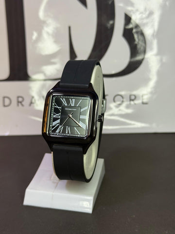 Universe Point Square Design Magnetic Lock & Silicone Straps